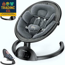 Baby Swings for Infants, Bluetooth Infant Swing with Music Speaker, 3 Seat Posit