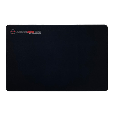 Ultimate Arms Gear Plain Black Firearm Work/Cleaning Mat for Pistols