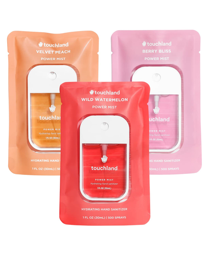 Hydrating Hand Sanitizer Spray, JUICY Trio Set (Watermelon, Peach, Berry), 1 FL. - Picture 10 of 12