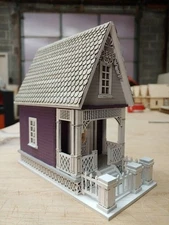 Little Ann  Cottage 1:48 Dollhouse Kit