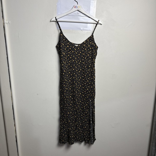 Reformation Viscose Rayon Slip Dress Size 8 Adjustable Straps Floral