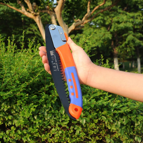 Folding Hand Saw Camping Saw Pruning Saws with Rugged 10.6 Inch Folding Saws Ra - 第 3/6 張圖片
