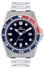 LORENZ Sport Automatico 26118FF Orologio Uomo Acciaio blu Automatico Ghiera Peps