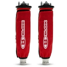 Blox Racing Premium Quality Coilover Covers Kit Pair Nylon Red BXSS-00100-CCR