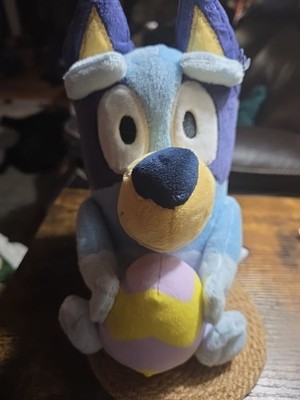New Bluey Easter Egg Stuffed Animal Plush 10  2024 With Tags Great Condition 