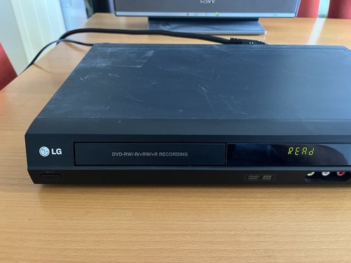 LG DR275 DVD-Recorder mit Fernbedienung Mobilteil schwarz getestet und funktionsfähig