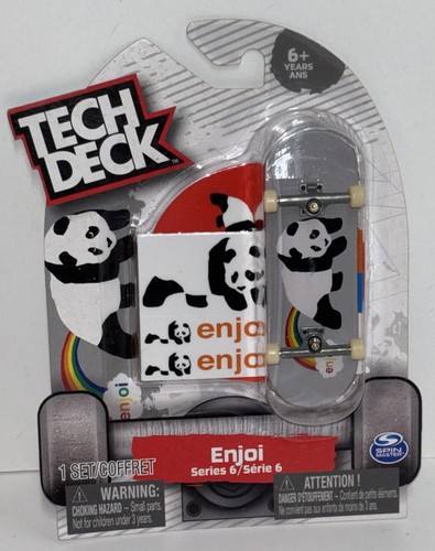 Tech Deck ENJOI Panda with Rainbow Rare Fingerboard Series 6 Spin Master New - Picture 1 of 3
