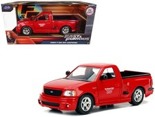 Jada 99574 Brian's Ford F-150 SVT Lightning Pickup Truck Red Fast & Furious 1/24