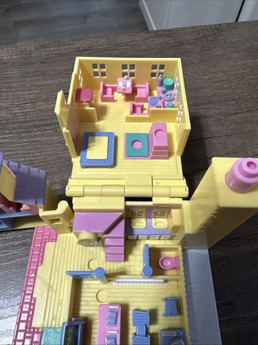 Juego Bluebird Polly Pocket 1993 iluminado escuela pueblo escuela - Imagen 10 de 10