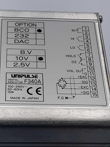Unipulse F340A Digital Indicator - Picture 5 of 5