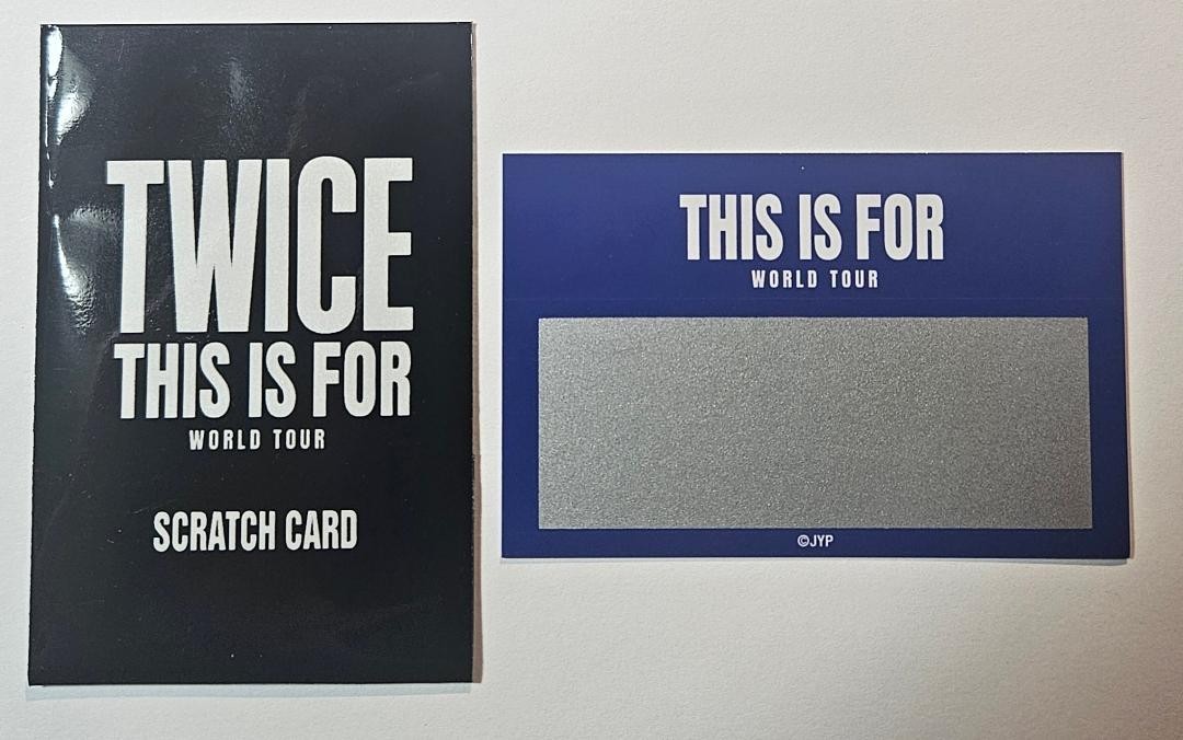 TWICE Nayeon Scratch Card This is For Pop up Store | eBay