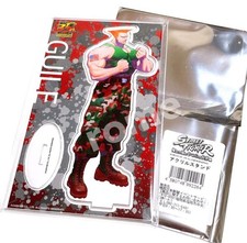 Street Fighter Guile Acrylic StWorld Figurine Collectible Used