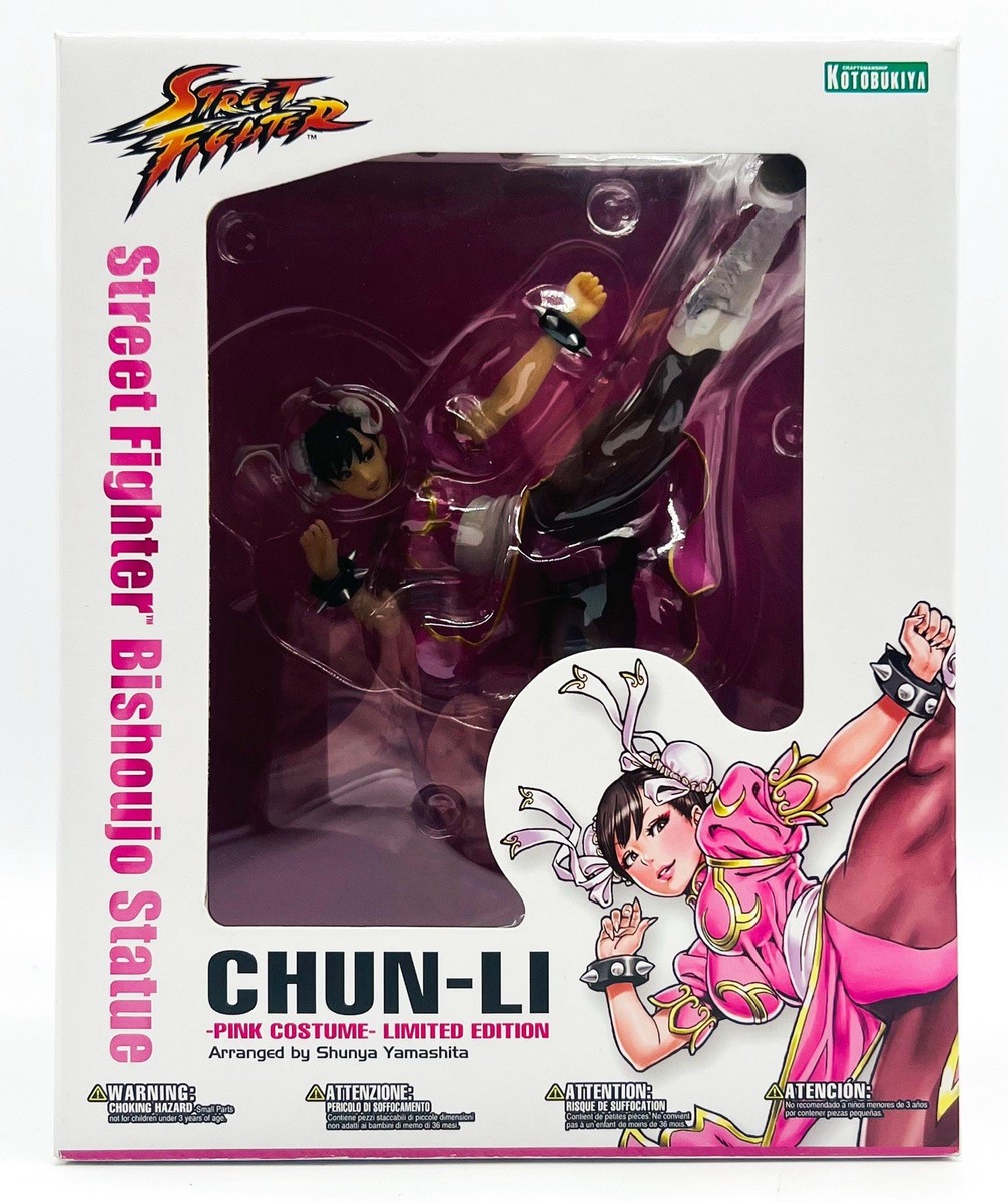 KOTOBUKIYA STREET FIGHTER Bishoujo Chun-Li Limited Edition Pink