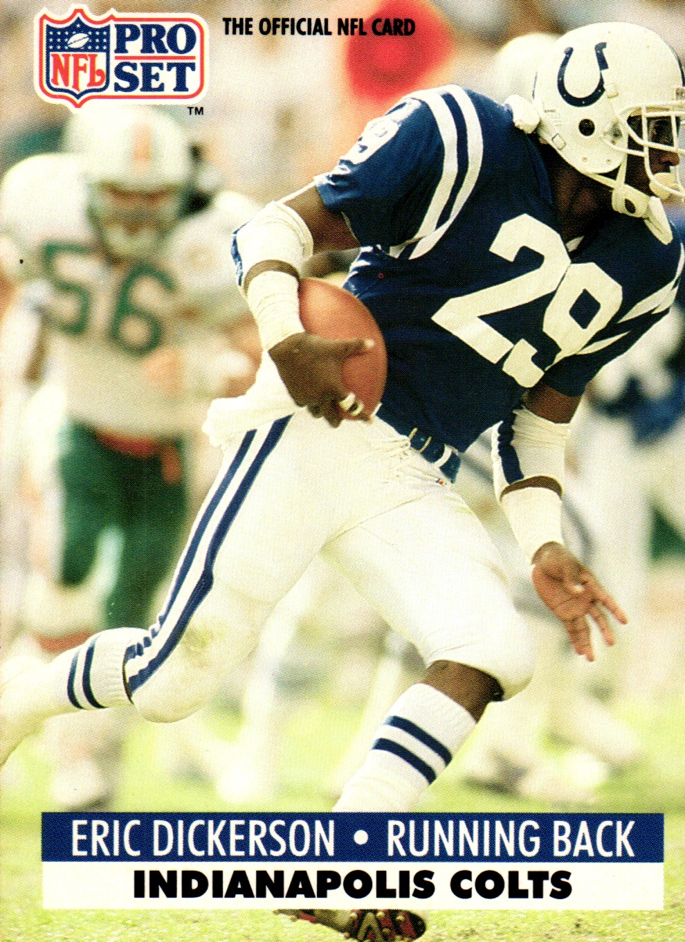 1991 Pro Set #175b Eric Dickerson