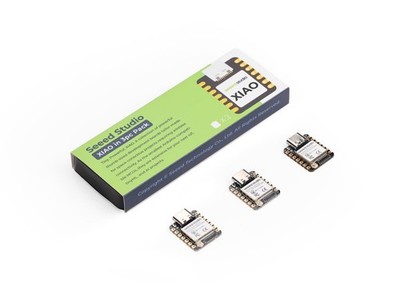seeed studio XIAO ESP32S3 3PCS Pack- 2.4GHz WiFi, BLE 5.0, 8MB PSRAM, 8MB Flash,