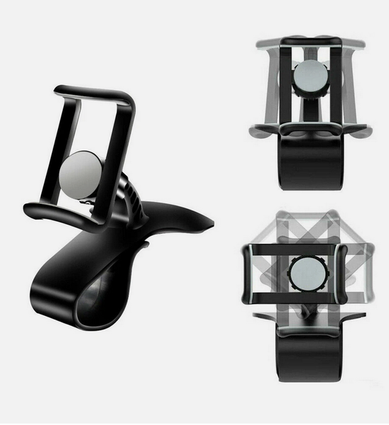Soporte de tablero para auto SUV, clip para teléfono móvil y GPS (Para: Más de un vehículo) 3
