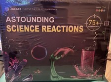 Japace Astounding Science Reactions STEM Kit - 75+ Experiments
