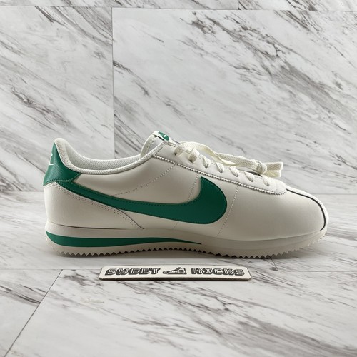 Nike Cortez Sail Stadium Green DM4044 104 Sneakers Shoes Leather Men's Size 12 - Picture 4 of 11