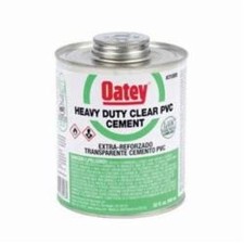 Oatey 31008 Heavy Duty PVC Cement 32 oz Container Clear