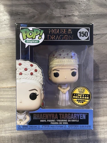 Funko Pop! Digital House of the Dragon Rhaenyra Targaryen #150 LE2600 Legendary