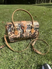 Women’s Handcrafted Handbag Egyptian Leather Crossbody Tooled Ethnic