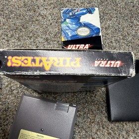 PIRATES! NES Nintendo Entertainment System Authentic Tested Complete CIB