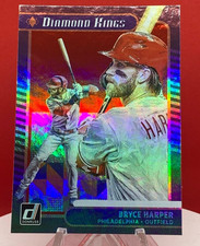 2021 Donruss Holo Red #18 Bryce Harper-Diamond kings