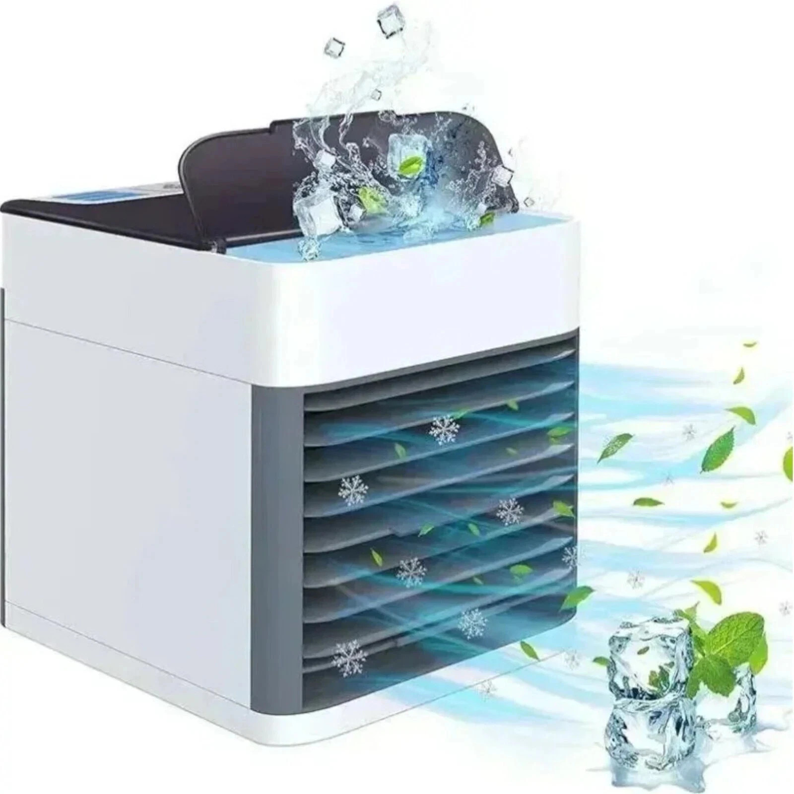 Handheld Mist Fan With Water Humidifier Cooler Rechargeable Mini Hand Spray Fans