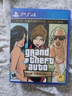 Grand Theft Auto The Trilogy Definitive Edition PlayStation 4 PS4 L@@K L@@K!