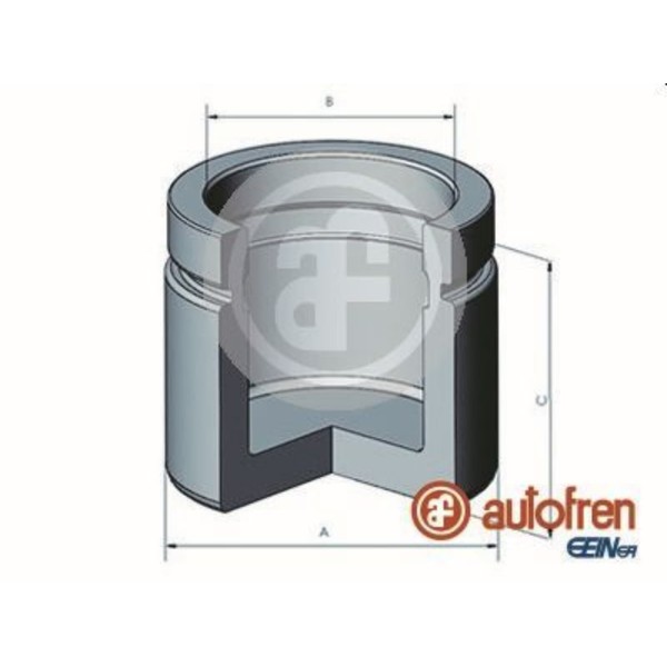 Autofren 57Mm Kolben Bremssattel Vorne Passend FüR Ford Galaxy Seat Alhambra VW-image
