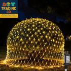 (Upgraded) Outdoor Christmas Lights, 360 LED Sturdy Net Mesh Lights, 12X5Ft Larg