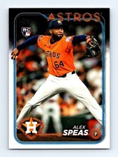 #US222 2024 Topps Update Alex Speas RC Astros