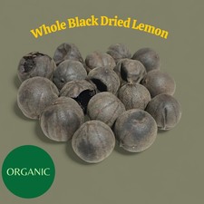 Whole Black Lime Dried Lemon 30g Organic Lumi Perfect for Tangy Eastern Cooking