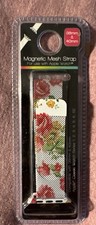 Magnetic Metal Loop Band Strap For Apple Watch Series 38/40mm flowers