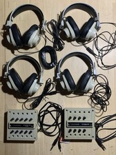 Califone Headphones Lot 2924AV-P 1218AV-PY 1218AV-PS