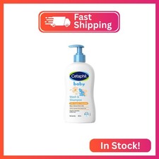 Cetaphil Baby Wash  Shampoo ,Tear Free, Paraben, Colorant and Mineral Oil Free,