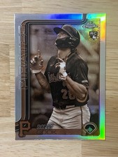 2025 Topps Chrome - Billy Cook #273 Sepia Refractor (RC) - PITTSBURGH PIRATES