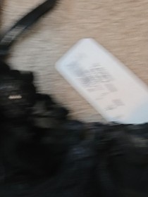 Brand New Lise Charmel Underwired Size Uk 34C Black Bra With Crystal  New 