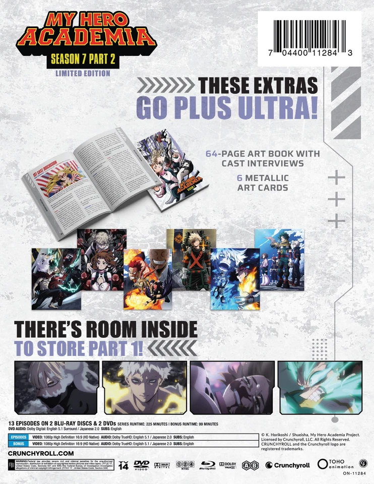 My Hero Academia - Season 7 Part 2 (LE Blu-ray + DVD) NEW - Image 4 of 4