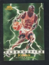 1995-96 Skybox Electrified #278 Michael Jordan Chicago Bulls HOF