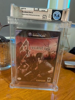 NEW & SEALED : RESIDENT EVIL 4 FOR NINTENDO GAMECUBE  * WATA 9.6  A+ 