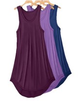 3 pcs Women's Plus Size Casual Lounge Dress