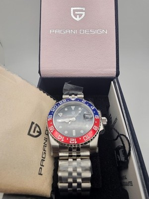 *RARE* 28800 bph Pagani Design PD-1662 GMT Watch ''Pepsi'' HZ6460 movement