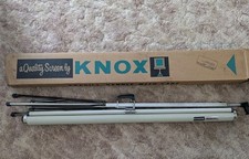 Knox Regent Folding Tripod Projection Screen 40 40 Vintage Portable Exc Cond