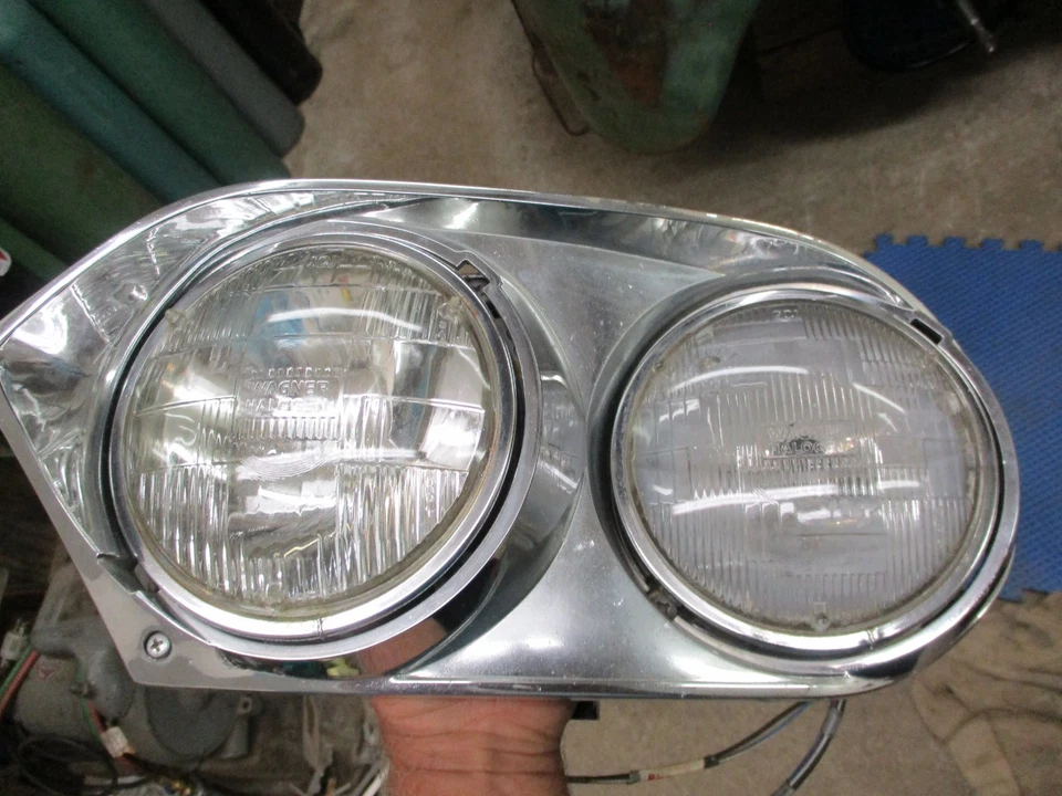 ¡LEER! Juego de faros cuádruples Jaguar XJS 1982-1991 IZQUIERDA Y DERECHA CON MONTAJES CABLEADO Foto 4 de 4