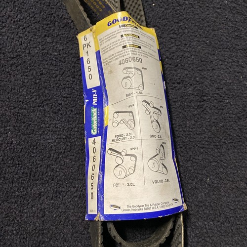 Poly-V Goodyear Gatorback The Quiet Belt 4060650 6PK1650 NEW - Bild 4 von 4