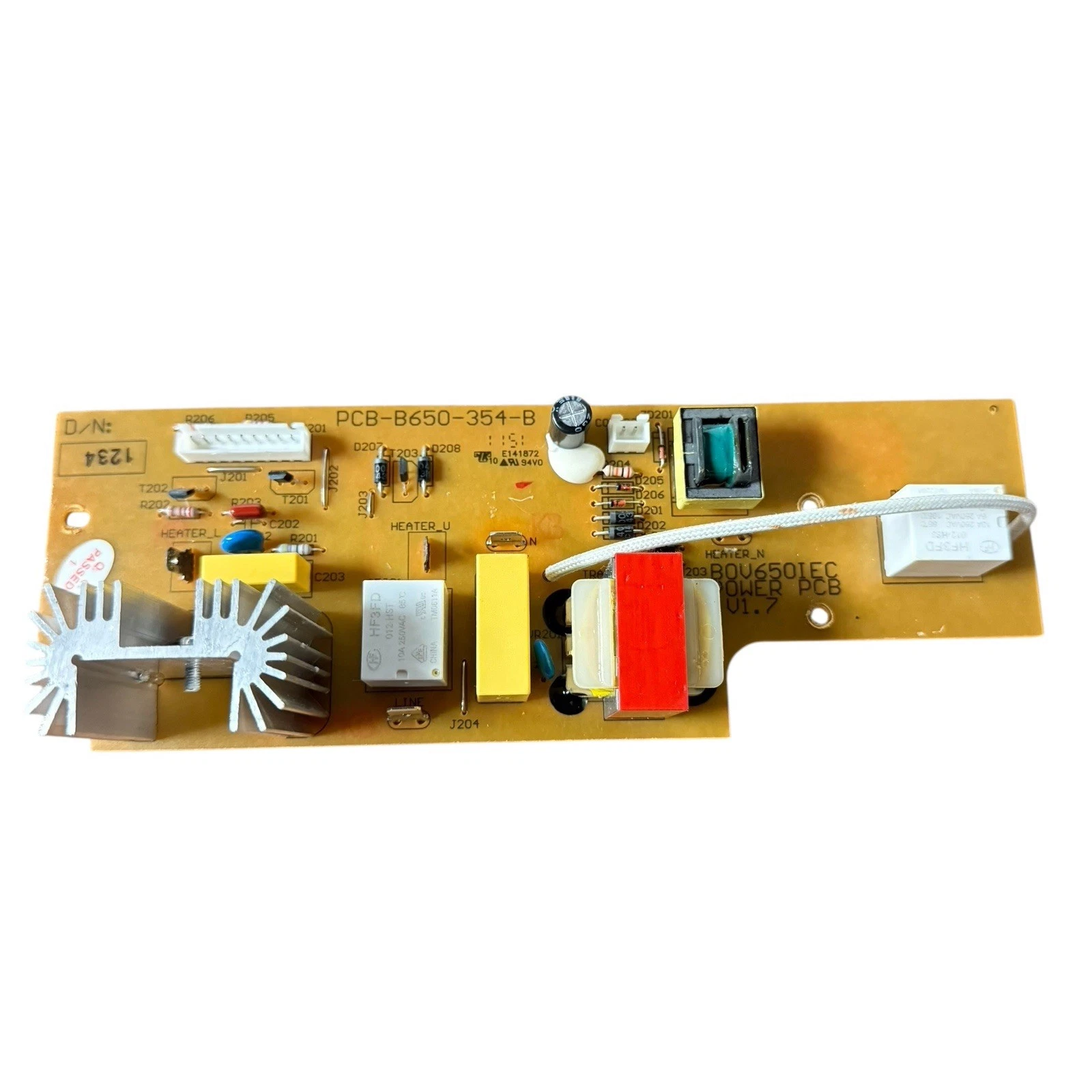 OEM Breville BOV650XL Compact Smart Oven Main Power Circuit Board Replacement