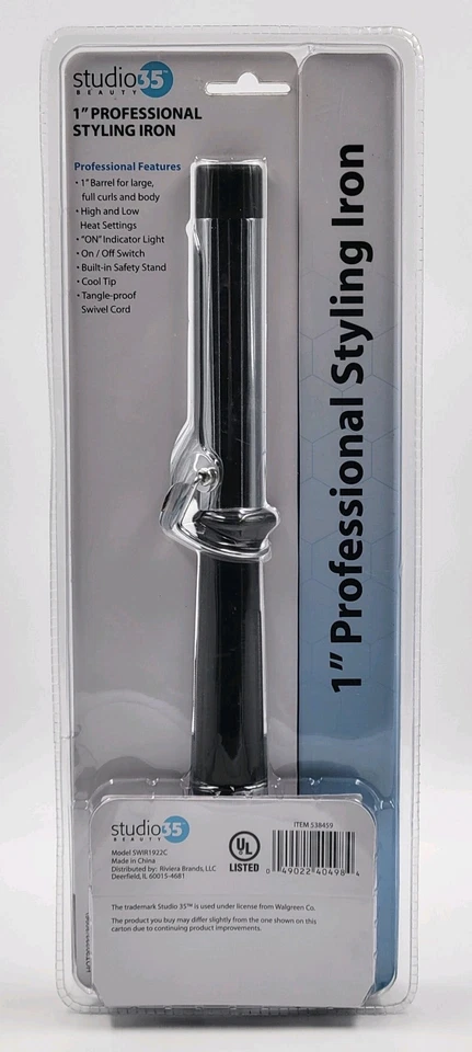 Studio 35 красоты профессиональный укладки железа 1» ствол для большой полный кудри новый - Изображение 4 из 4