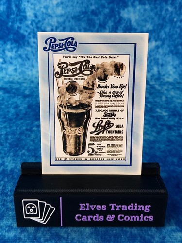 Pepsi-Cola: The Collector's Series 1 SINGLE Non-Sport Trading Card by Dart 1994 - Picture 29 of 196