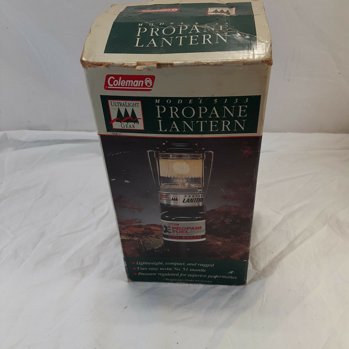 希少品　Coleman 81 VINTAGE COLEMAN LANTERN MODEL 5133 ULTRA LIGHT GEAR PROPANE